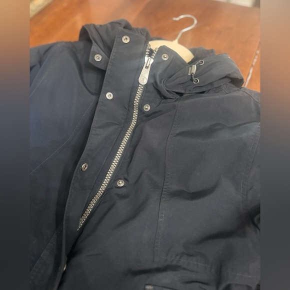 LANDS’ END Squall Small Black Hooded Waterproof Insulated Coat Jacket - Picture 10 of 10